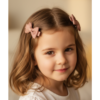 Dusty Rose Mini Grosgrain Bows (Set of 2)