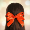 The Signature Satin Statement Hair Bow