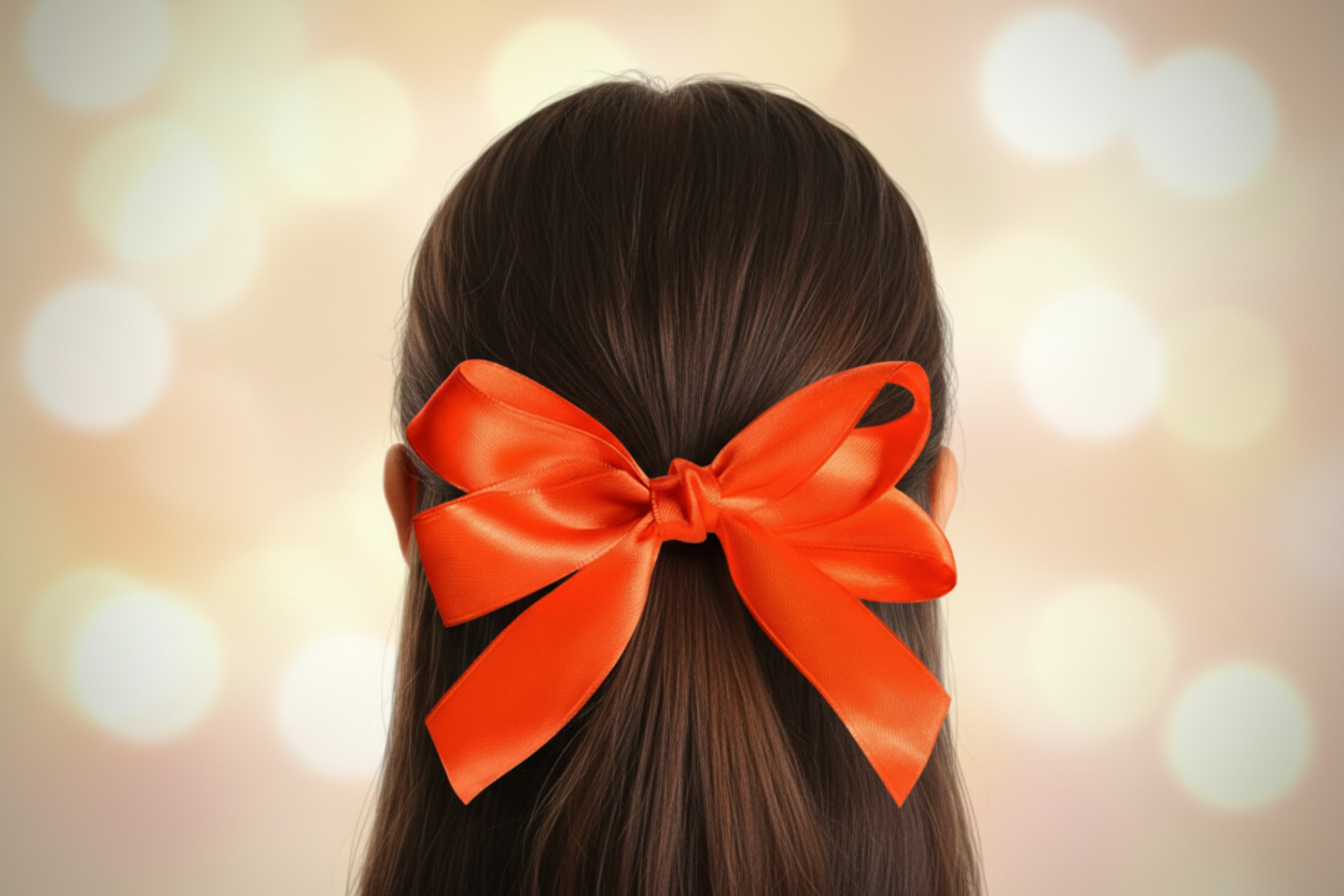The Signature Satin Statement Hair Bow