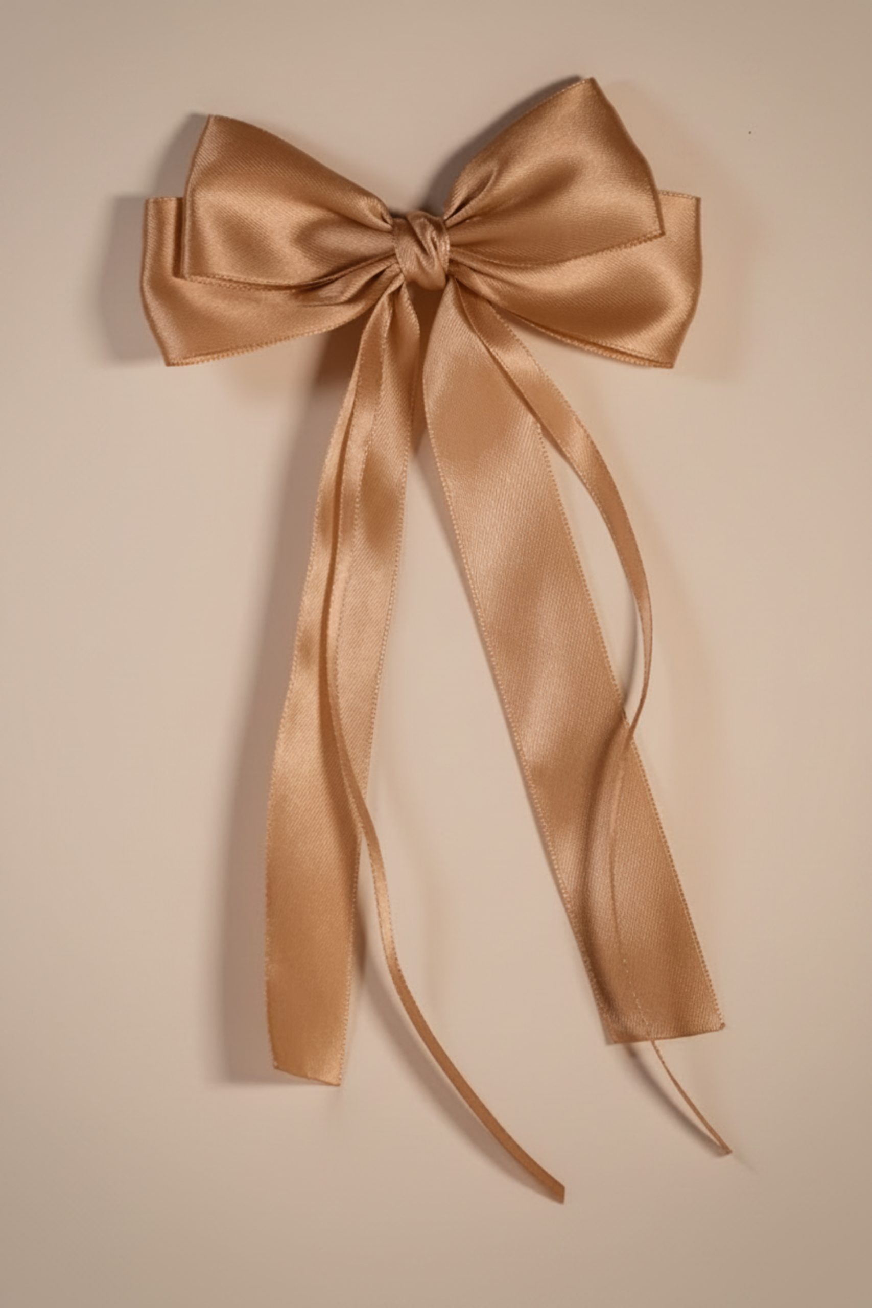 Long 3 The Cascading Ribbon Satin Hair Bow