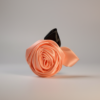Rose gold 2 The Signature Satin Rose Hair Clip