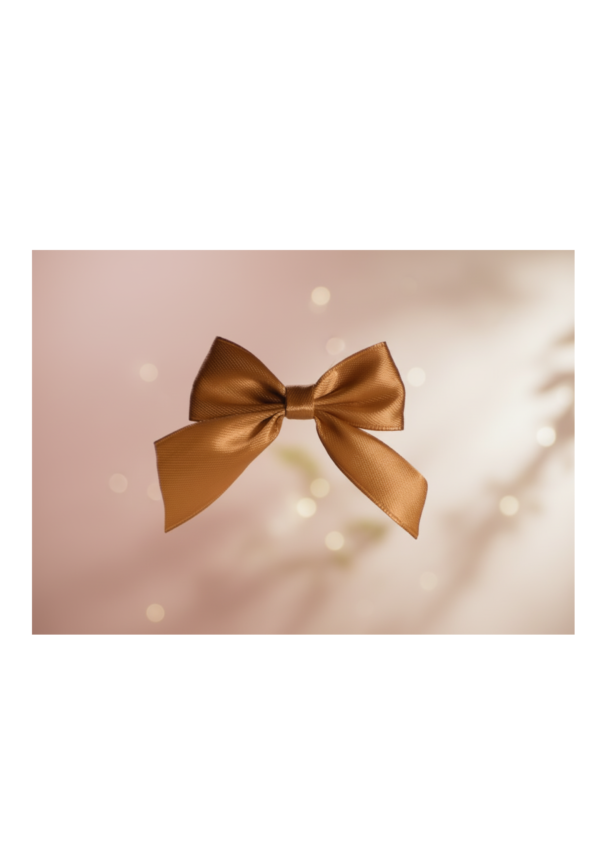Classic Satin Ribbon Bow Clip – Pick Your Color