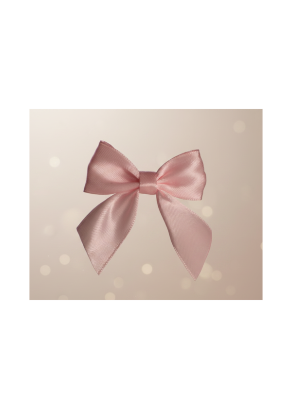 Classic Satin Ribbon Bow Clip – Pick Your Color