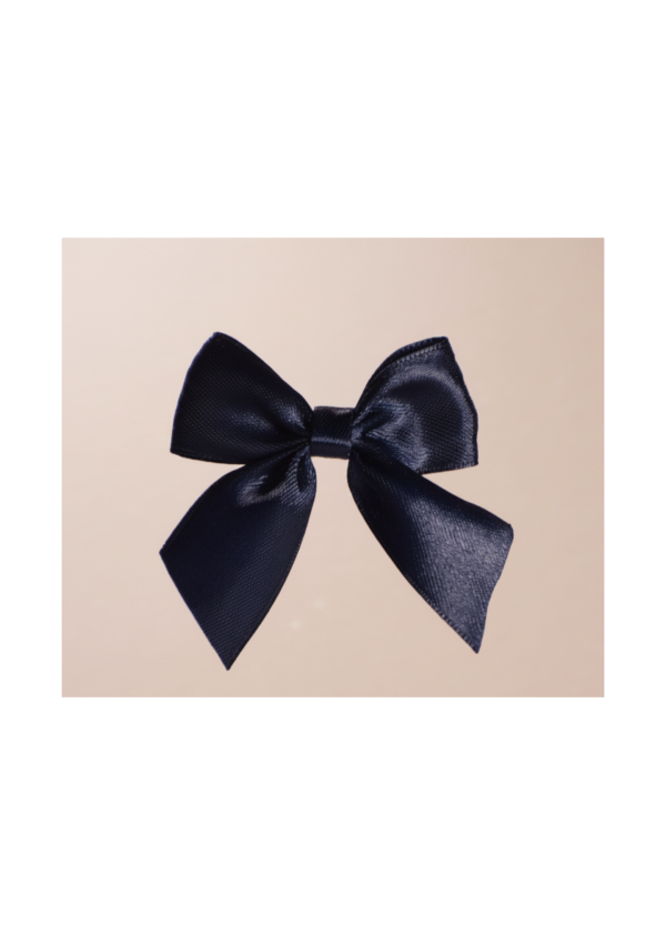 Classic Satin Ribbon Bow Clip – Pick Your Color