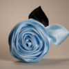 Sky blue 6 The Signature Satin Rose Hair Clip