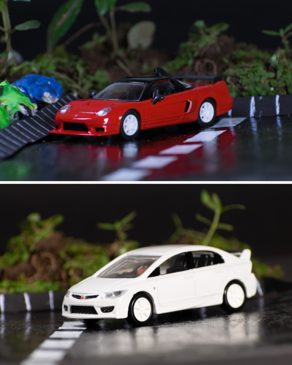 Untitled design The VTEC Legends 2-Pack: Red NSX & White Civic Type R
