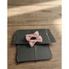 Vibrant Orange Mini Pigtail Bows (Set of 2)