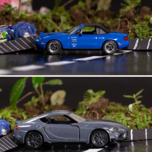 pack of 2 JDM Legends 2-Pack: Classic Mazda Miata & Modern Toyota GR Supra