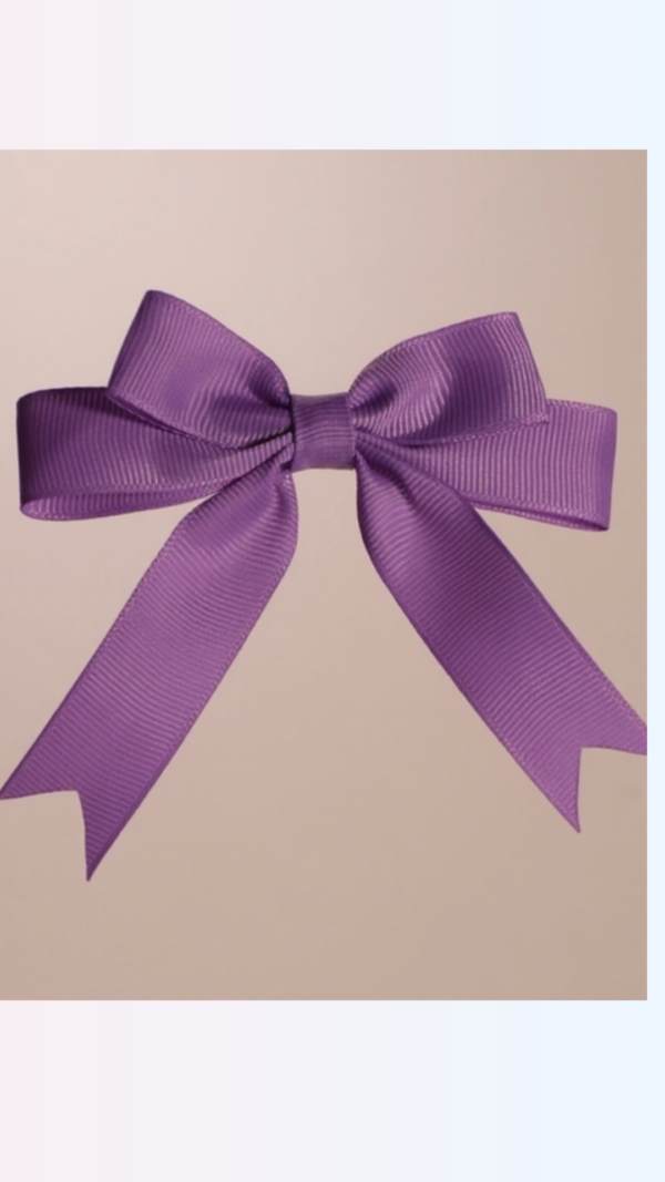 Everyday Grosgrain Ribbon Bow Clip – Pick Your Color
