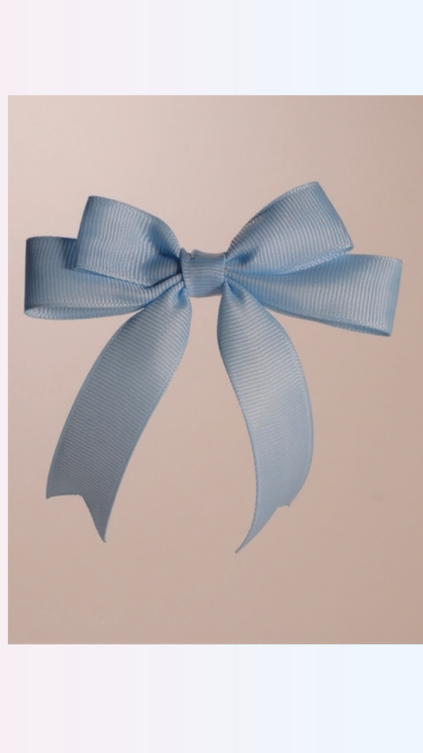 Everyday Grosgrain Ribbon Bow Clip – Pick Your Color