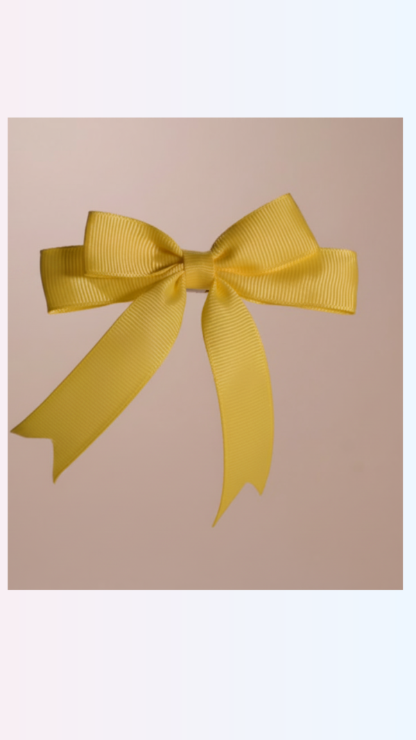 Everyday Grosgrain Ribbon Bow Clip – Pick Your Color