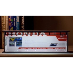 Honda Premium Illuminated Honda Heritage Showroom Display Case (1:64 Scale)