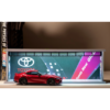 Premium Illuminated Toyota Racing Showroom Display Case (1:64 Scale)